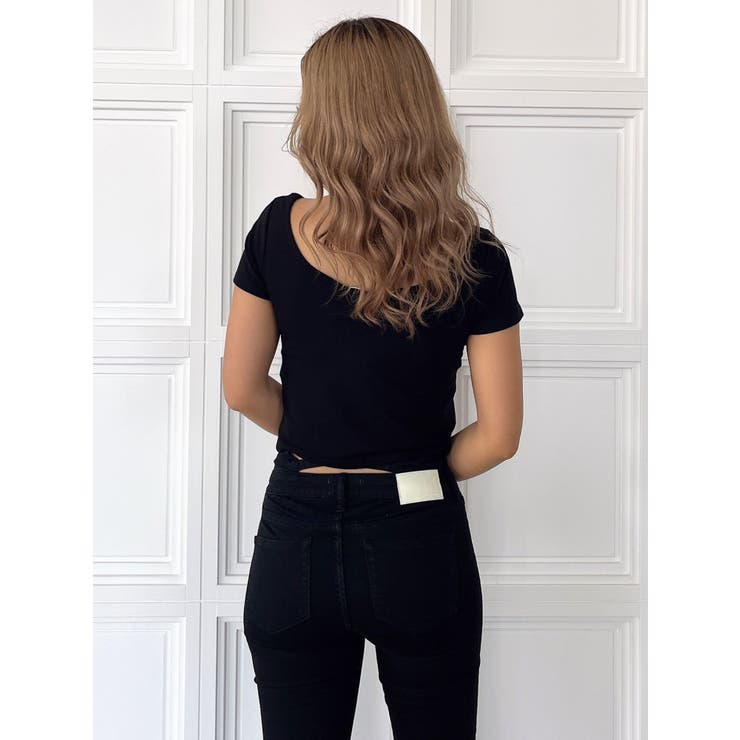 フロントホールカットトップス | GYDA | 詳細画像14 