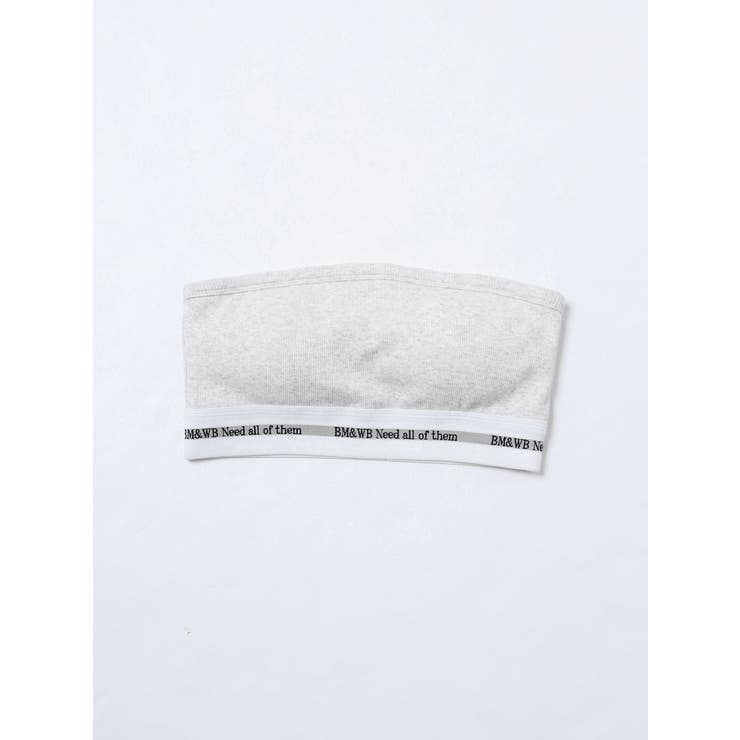 ライトグレー | BM＆WB JQリブベアトップ | GYDA