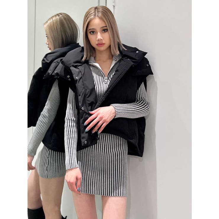 GYGY embroideryダウンコート | GYDA | 詳細画像25 