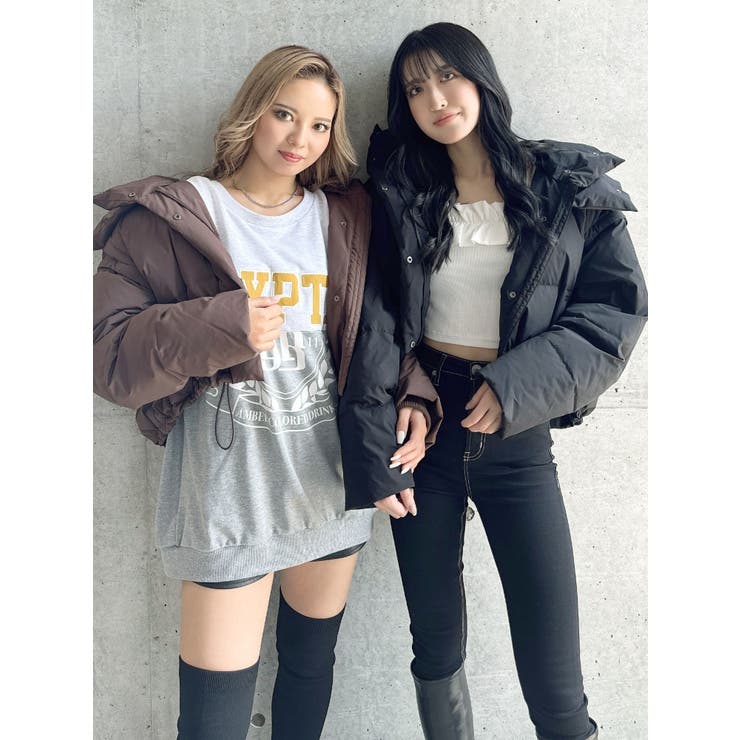 GYGY embroideryダウンコート | GYDA | 詳細画像27 