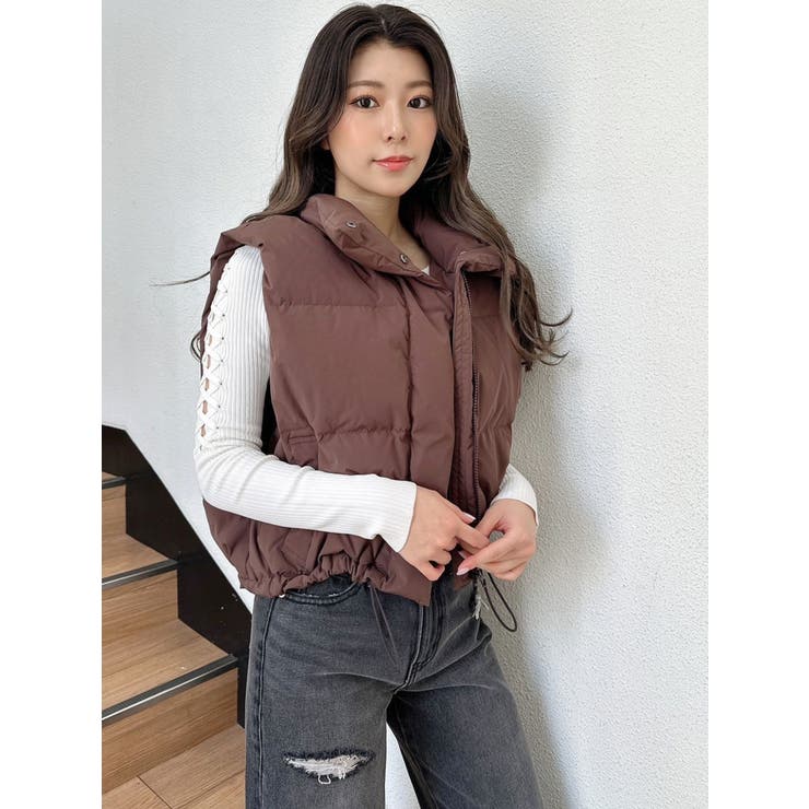 GYGY embroideryダウンコート | GYDA | 詳細画像30 