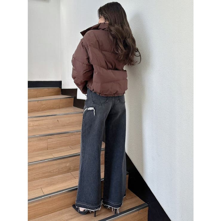 GYGY embroideryダウンコート | GYDA | 詳細画像33 