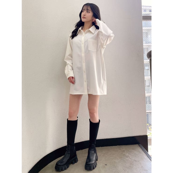 GYGYシャツワンピース | GYDA | 詳細画像12 