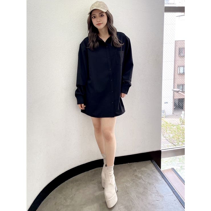 GYGYシャツワンピース | GYDA | 詳細画像23 