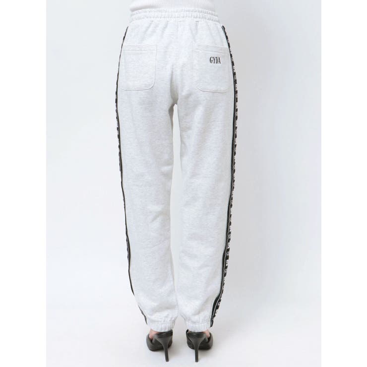 極美品 Bibiy スエット パンツ ホワイト フリーサイズ GYDA×DC