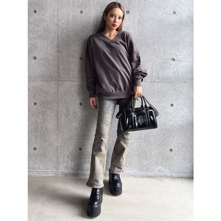 2WAYエナメルボストンBAG[品番：MKSW0059725]｜GYDA（ジェイダ