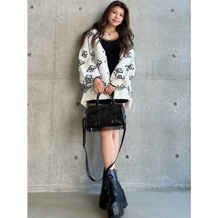 2WAYエナメルボストンBAG[品番：MKSW0059725]｜GYDA（ジェイダ
