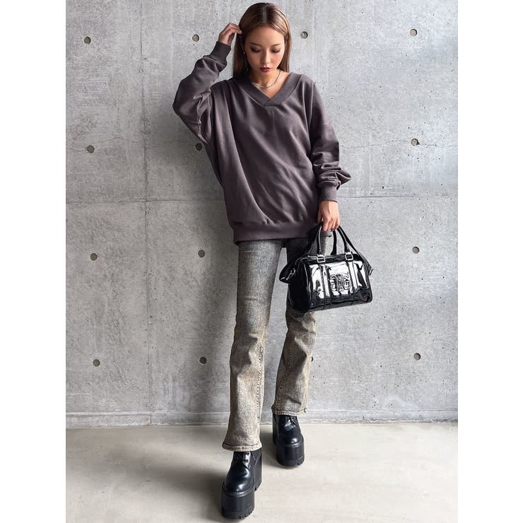 2WAYエナメルボストンBAG[品番：MKSW0059725]｜GYDA（ジェイダ