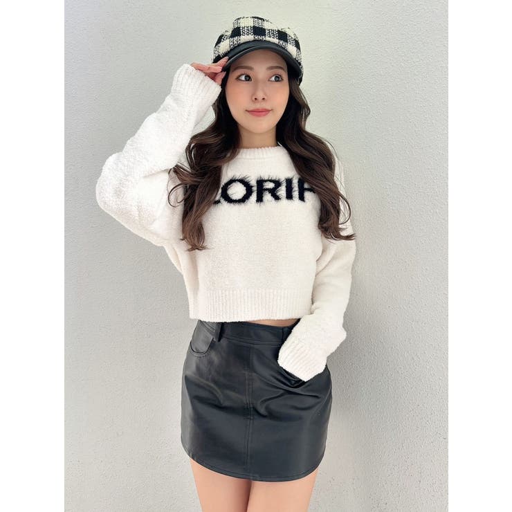 GLORIFYモールニットLOOSEトップス[品番：MKSW0059738]｜GYDA