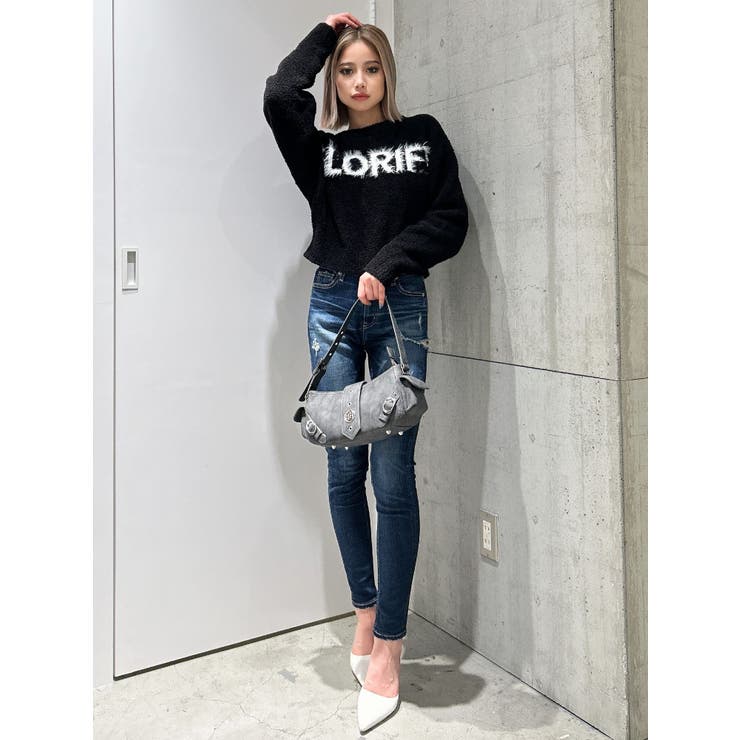 GLORIFYモールニットLOOSEトップス | GYDA | 詳細画像34 