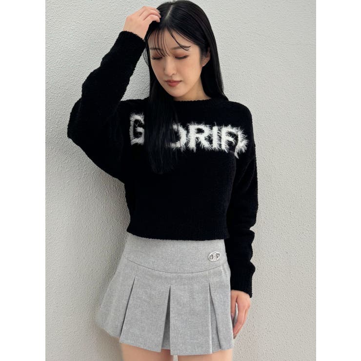 GLORIFYモールニットLOOSEトップス | GYDA | 詳細画像36 