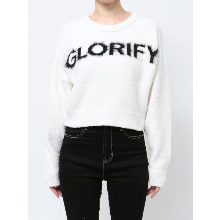 GLORIFYモールニットLOOSEトップス | GYDA | 詳細画像41 