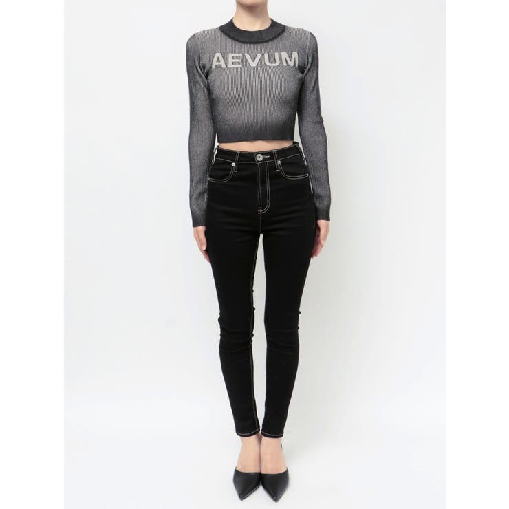 AEVUMグラデーションニットトップス | GYDA | 詳細画像32 