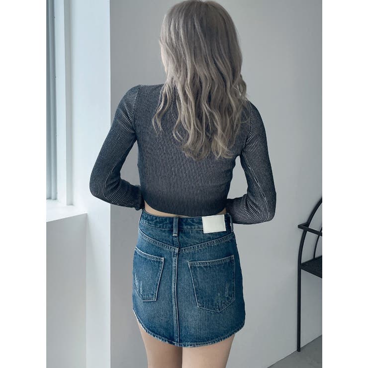 AEVUMグラデーションニットトップス | GYDA | 詳細画像49 