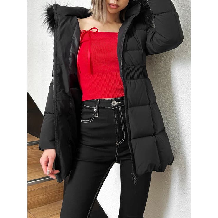 【TINY】オフショルリボンニットトップス | GYDA | 詳細画像18 