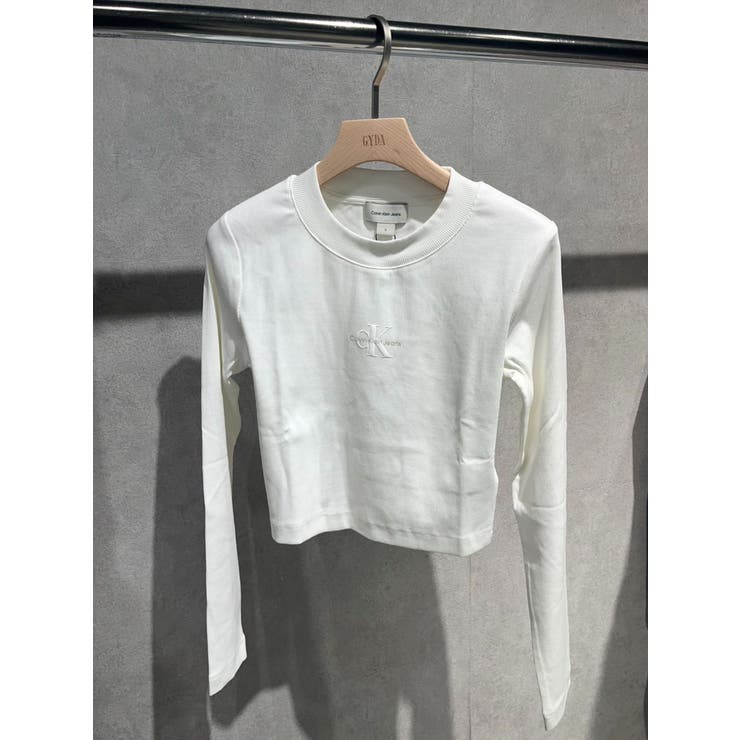 CalvinKlein A-LS MONOGRAM BABY TEE | GYDA | 詳細画像1 