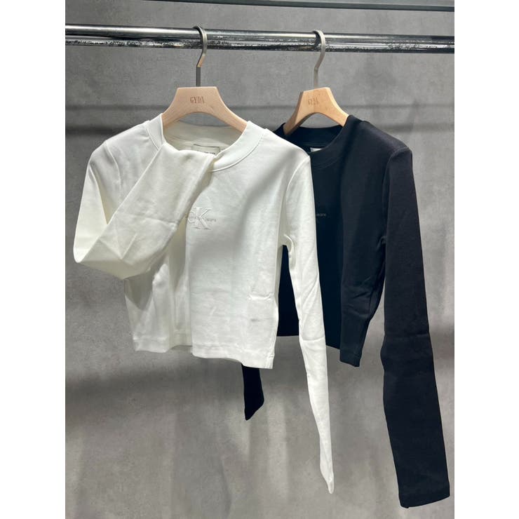 CalvinKlein A-LS MONOGRAM BABY TEE | GYDA | 詳細画像2 