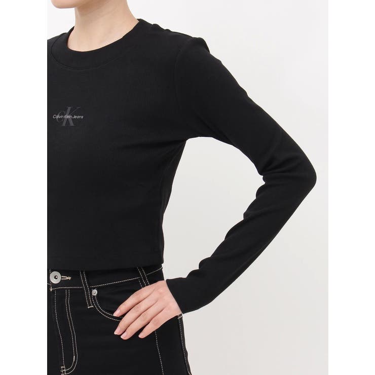 CalvinKlein A-LS MONOGRAM BABY TEE | GYDA | 詳細画像9 