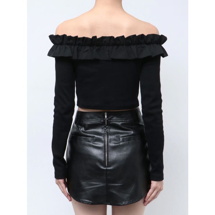 フリルリブトップス | GYDA | 詳細画像18 