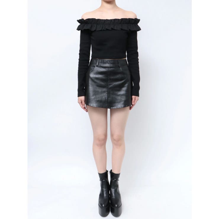 フリルリブトップス | GYDA | 詳細画像23 