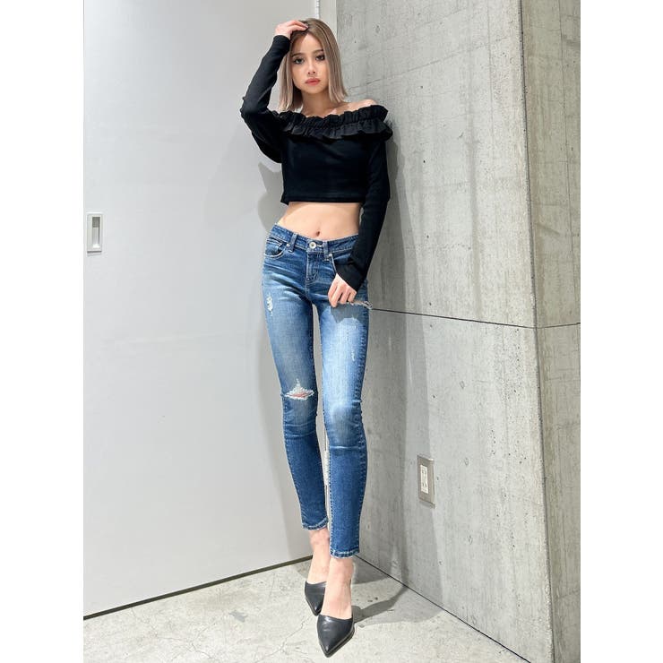 フリルリブトップス | GYDA | 詳細画像29 