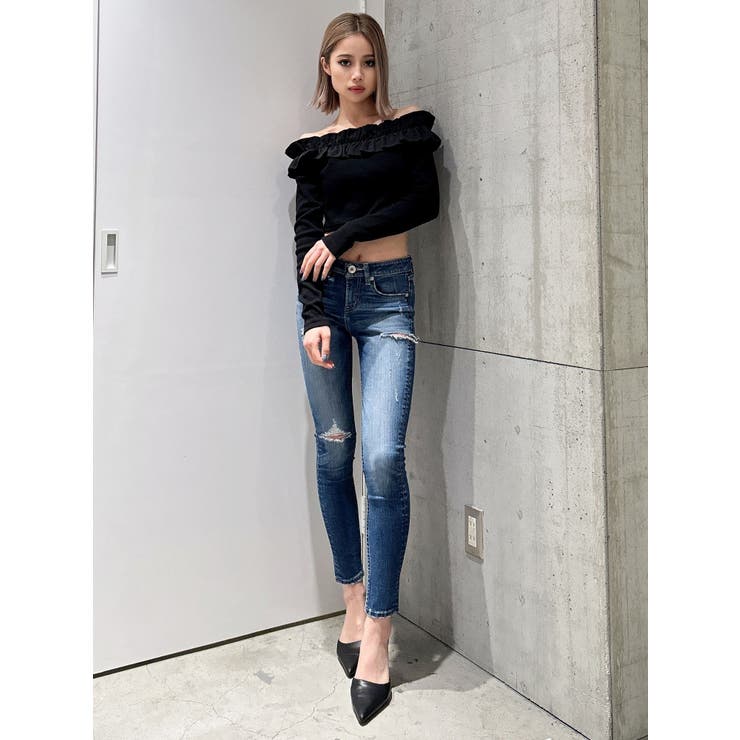 フリルリブトップス | GYDA | 詳細画像30 