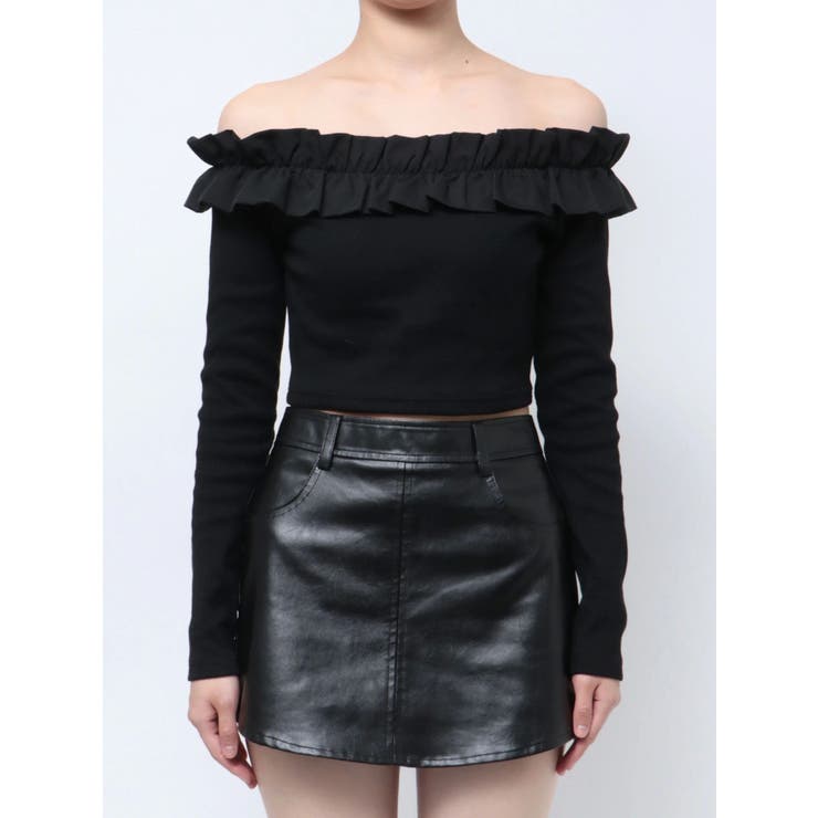 フリルリブトップス | GYDA | 詳細画像33 