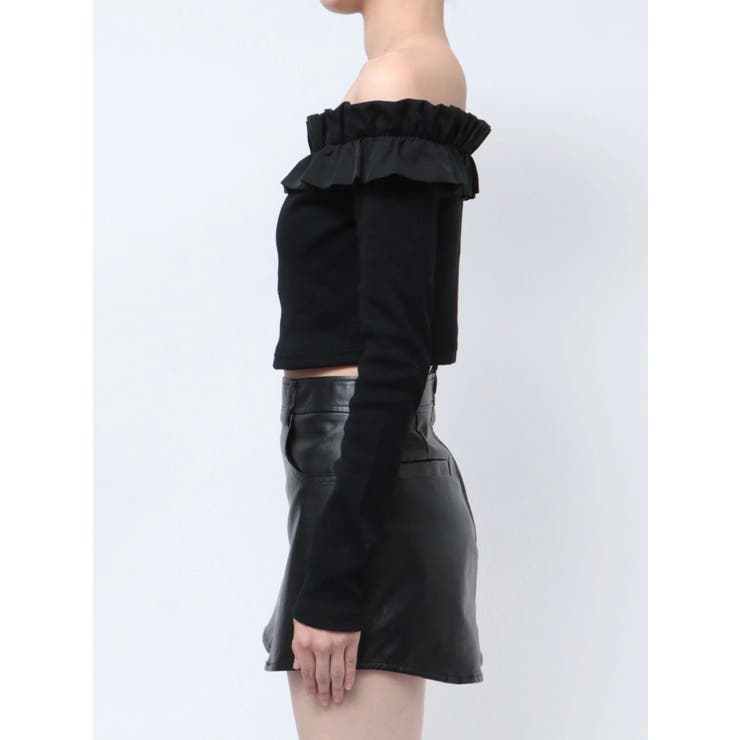 フリルリブトップス | GYDA | 詳細画像34 