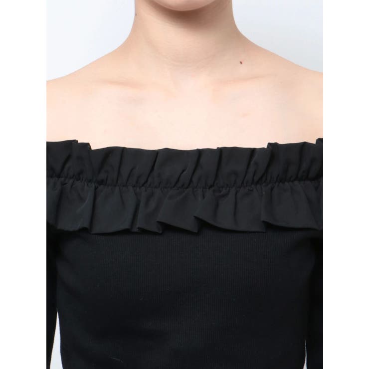 フリルリブトップス | GYDA | 詳細画像36 