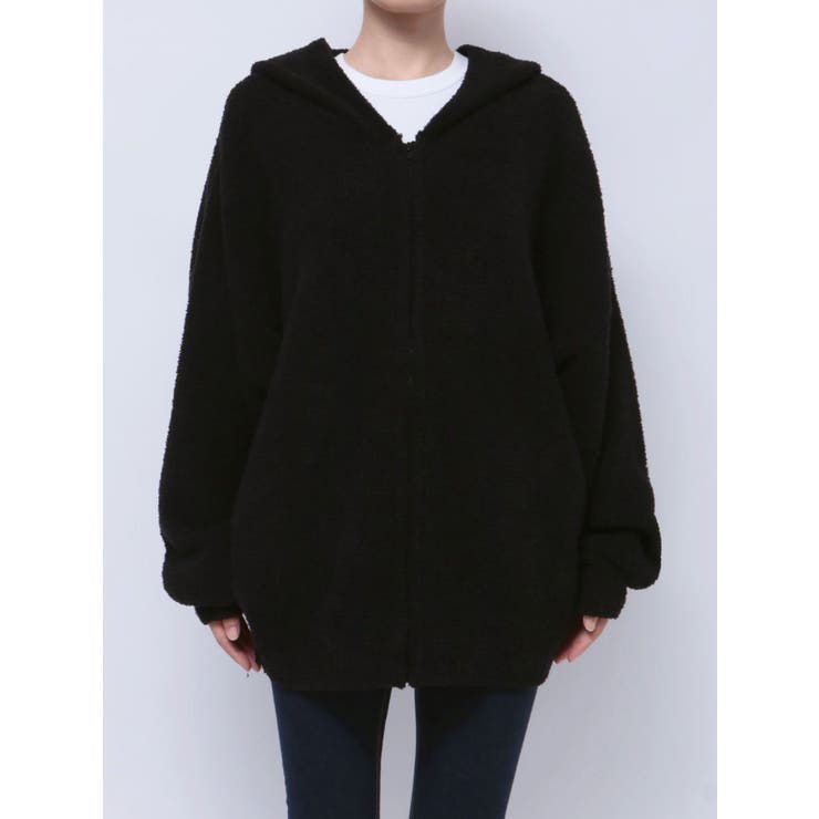 APPEARINGモールニットBIGパーカー[品番：MKSW0059753]｜GYDA