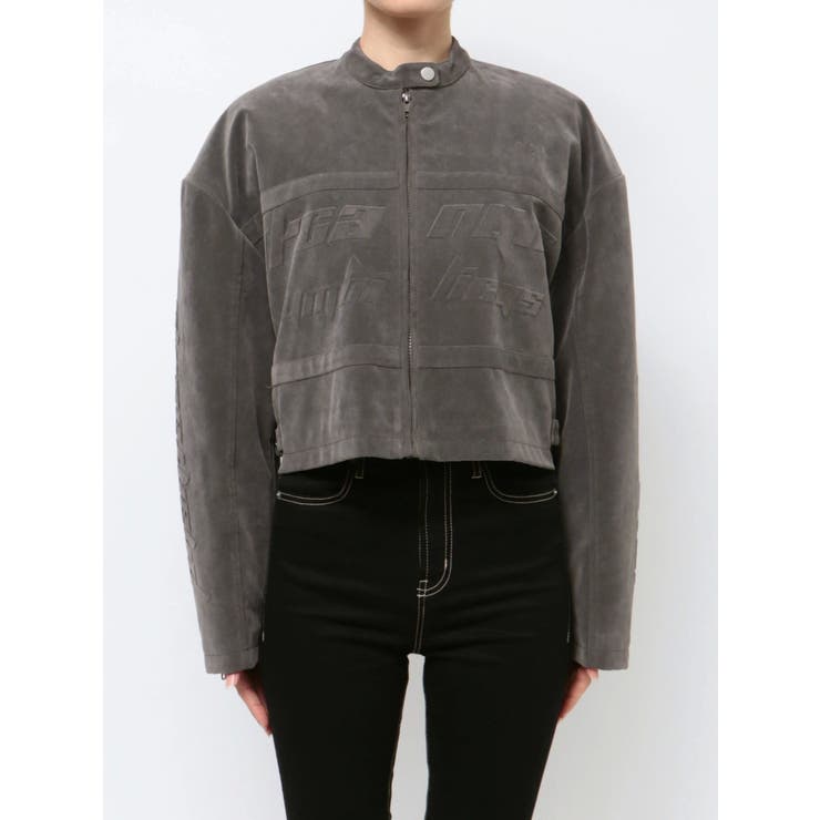 フェイクスウェードエンボスブルゾン | GYDA | 詳細画像36 