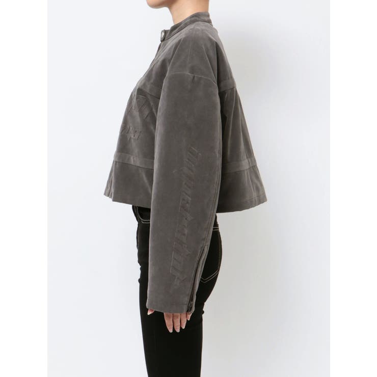 フェイクスウェードエンボスブルゾン | GYDA | 詳細画像37 