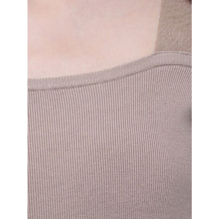 shoulderリボンタイトリブニットワンピース | GYDA | 詳細画像39 