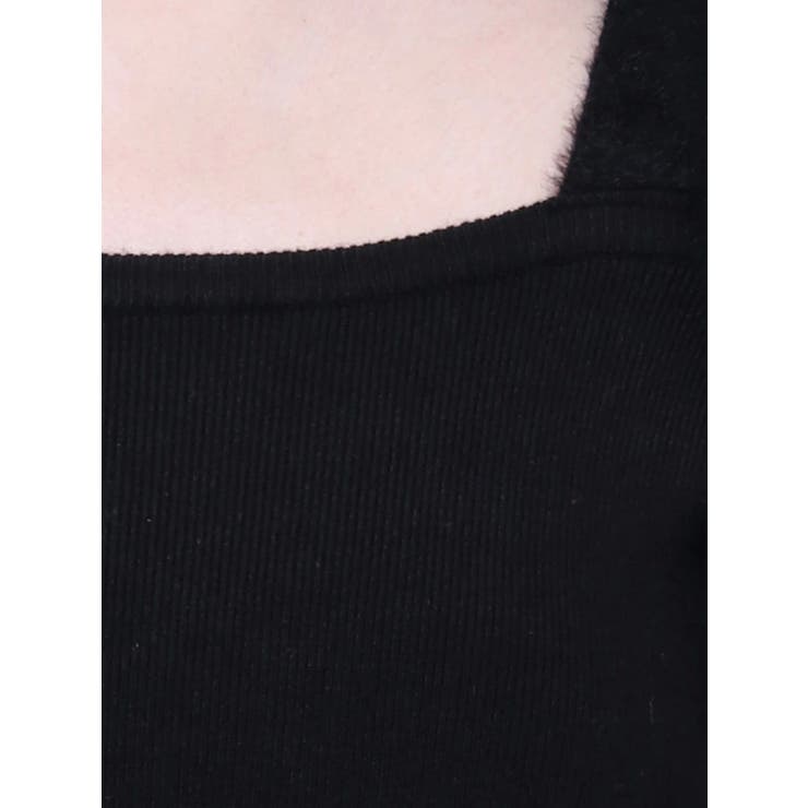 shoulderリボンタイトリブニットワンピース | GYDA | 詳細画像40 