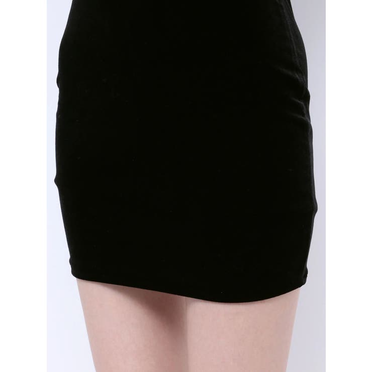 GYGYラインストーンプチハイベロアワンピース | GYDA | 詳細画像27 