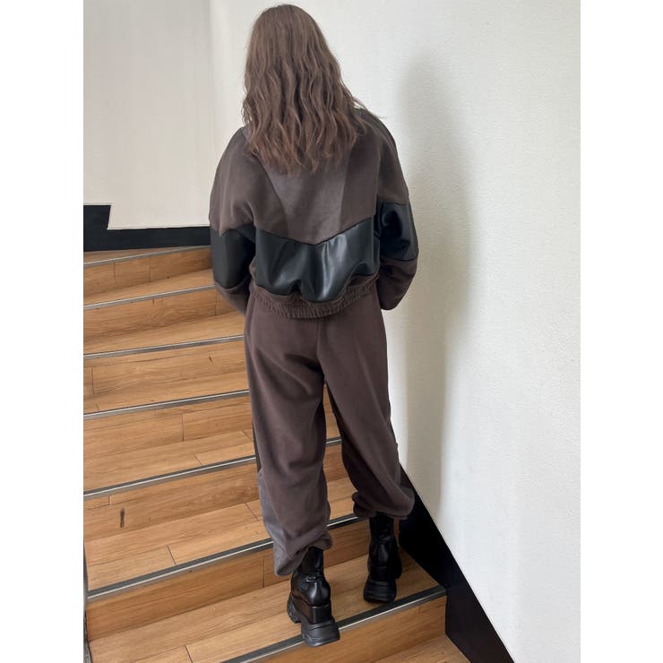 ドッキングワイドパンツ【SETUP着用可】[品番：MKSW0061068