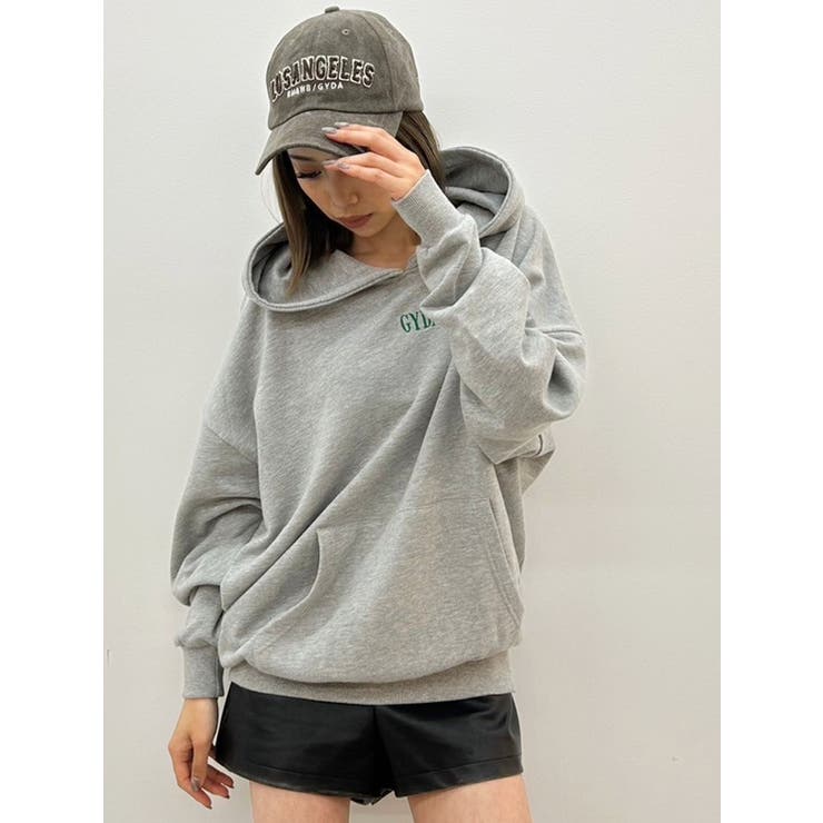 vintage processingフェイクレザーショートパンツ[品番：MKSW0061069