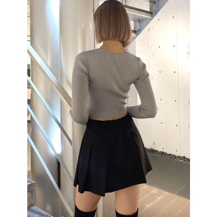 NEWベルトSETプリーツスカートライクショートパンツ | GYDA | 詳細画像42 