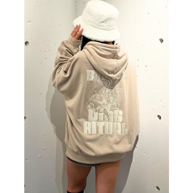 GYGYモチーフ付きフェイクファーバケットHAT[品番：MKSW0060432]｜GYDA（ジェイダ ）のレディースファッション通販｜SHOPLIST（ショップリスト）