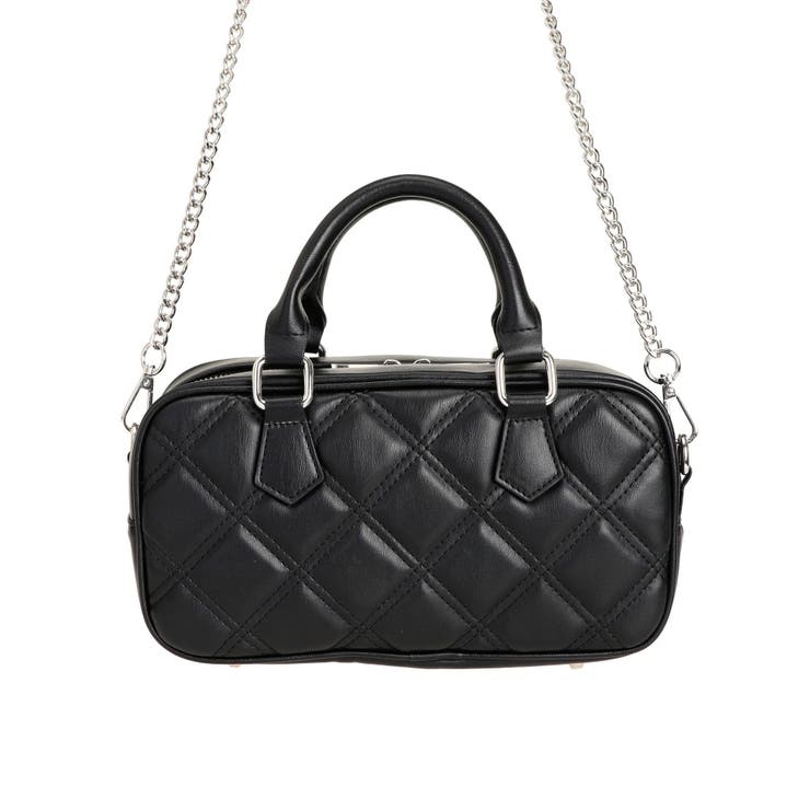 ジェイダ GYDA キルティングrectangle BAG （ブラック
