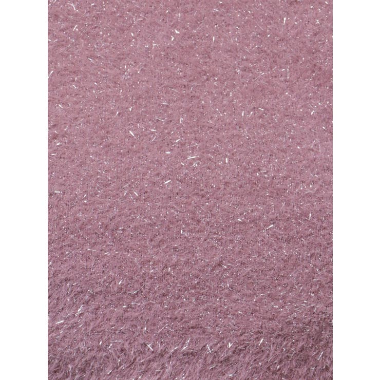 BACK リボンラメシャギーショートニットトップス | GYDA | 詳細画像41 