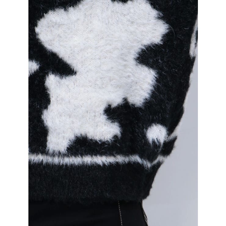 【SHOPLIST限定】カウスポットシャギーニットトップス | GYDA | 詳細画像21 