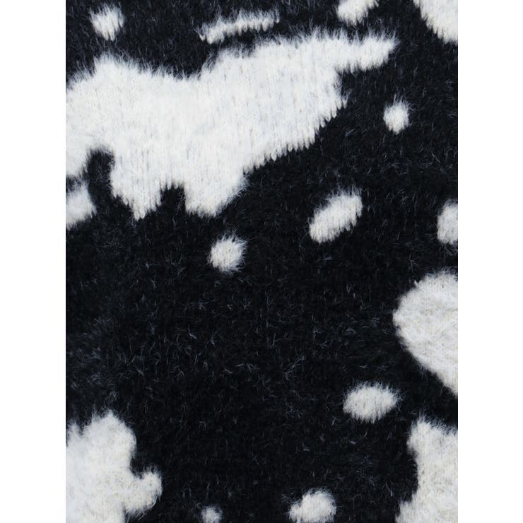 【SHOPLIST限定】カウスポットシャギーニットトップス | GYDA | 詳細画像25 