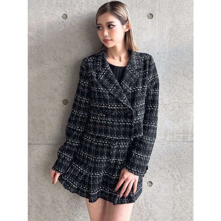 TWEEDショートジャケット【SETUP着用可】[品番：MKSW0061659