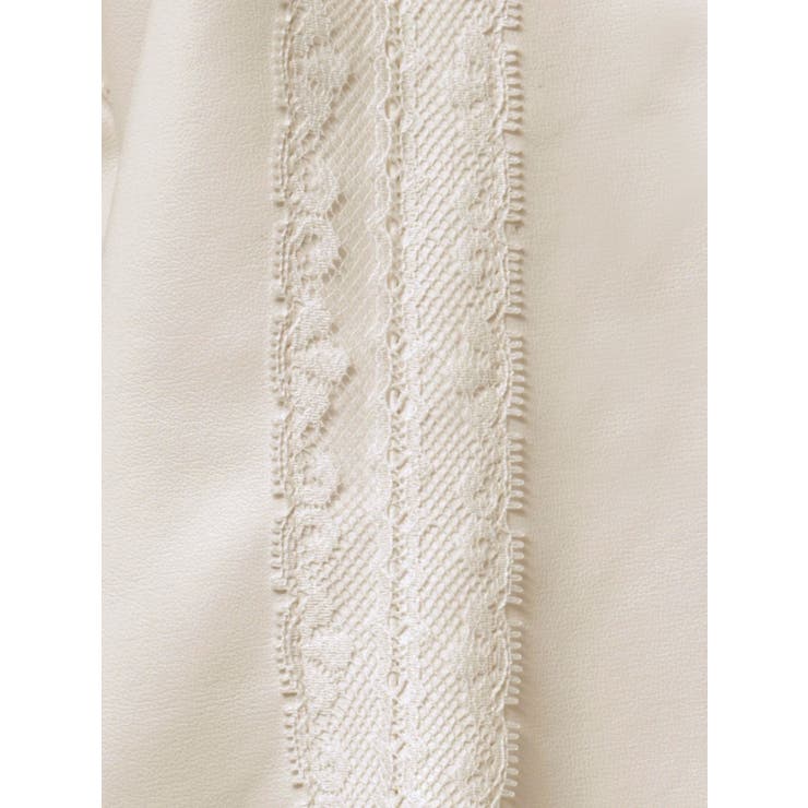 レースラインボリュームスリーブフェイクレザージャケット【SETUP着用可】 | GYDA | 詳細画像43 