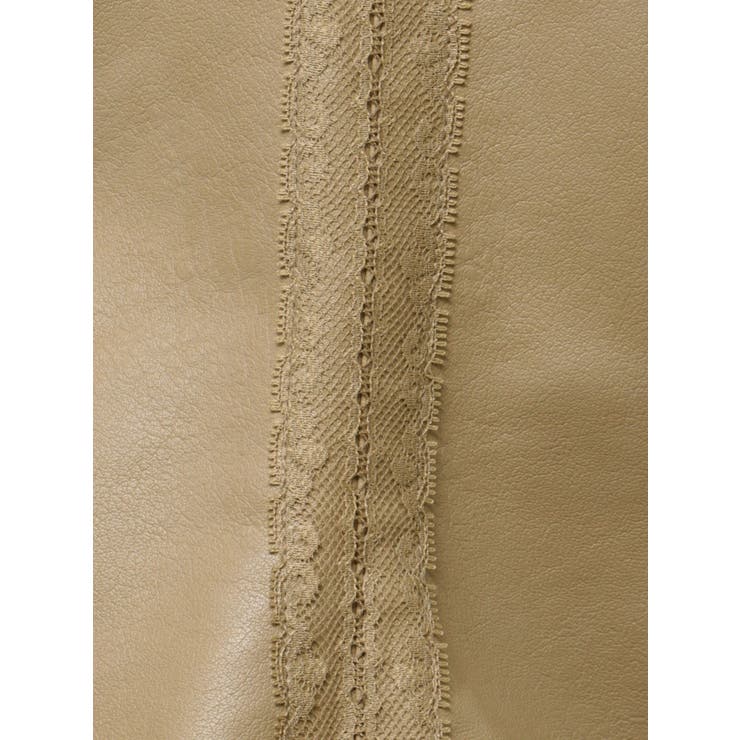 レースラインボリュームスリーブフェイクレザージャケット【SETUP着用可】 | GYDA | 詳細画像44 