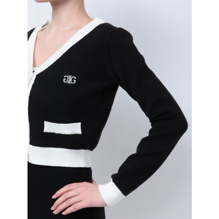 Symmetry GYDAバイカラーアンサンブルワンピース | GYDA | 詳細画像29 