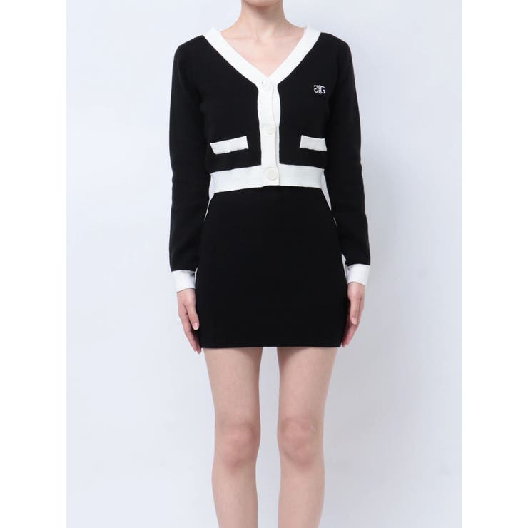 Symmetry GYDAバイカラーアンサンブルワンピース | GYDA | 詳細画像48 