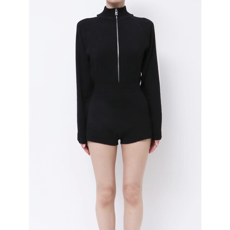 ラインスリーブニットロンパース | GYDA | 詳細画像25 