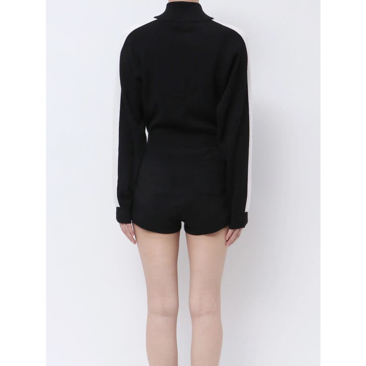 ラインスリーブニットロンパース | GYDA | 詳細画像27 